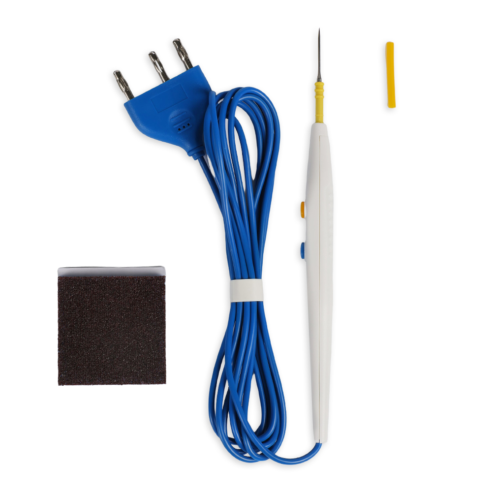 70 mm scharfe Klinge Edelstahl Handschalter Typ Einweg Chirurgische Elektrode Bleistift