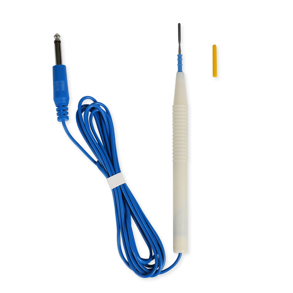 70 mm flache Klinge Edelstahl Fußschalter Typ Einweg Chirurgischer Elektrodenstift