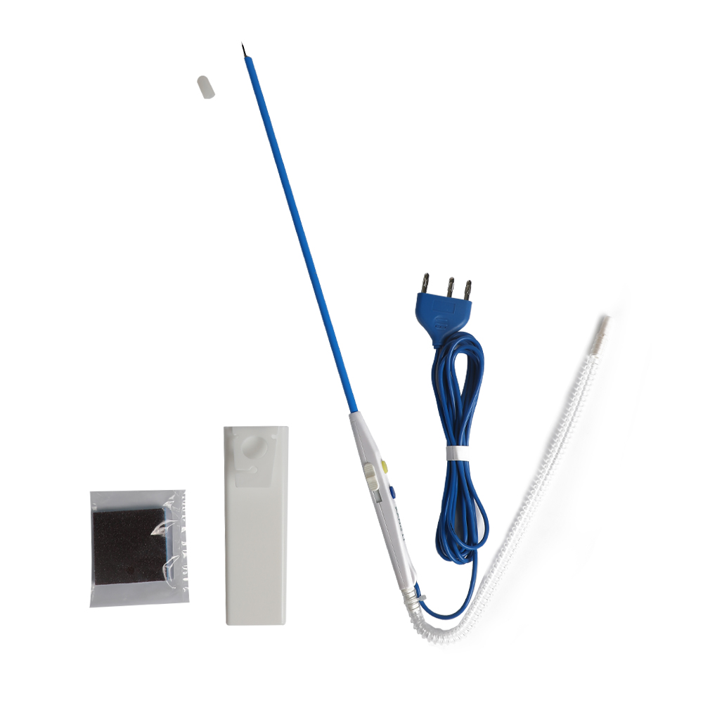 350 mm scharfe Klinge, dehnbarer Handschalter aus Wolframmetall, Einweg-Elektrodenstift für chirurgische Eingriffe