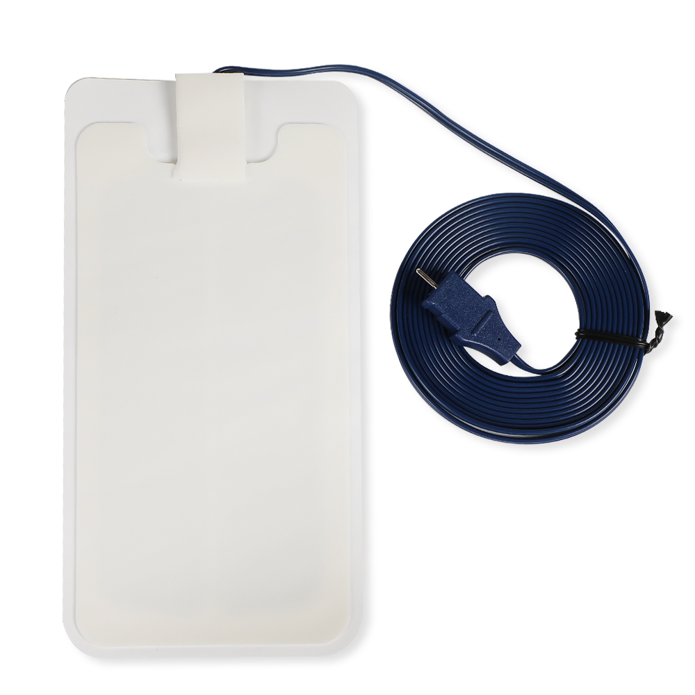 Vertikale zweistufige kabelgebundene Einweg-Neutralelektrodenplatten für Erwachsene