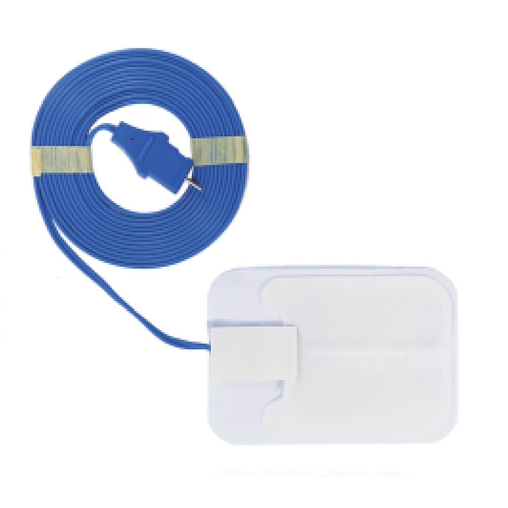 Vertikale zweistufige kabelgebundene Einweg-Neutralelektrodenplatten für Babys