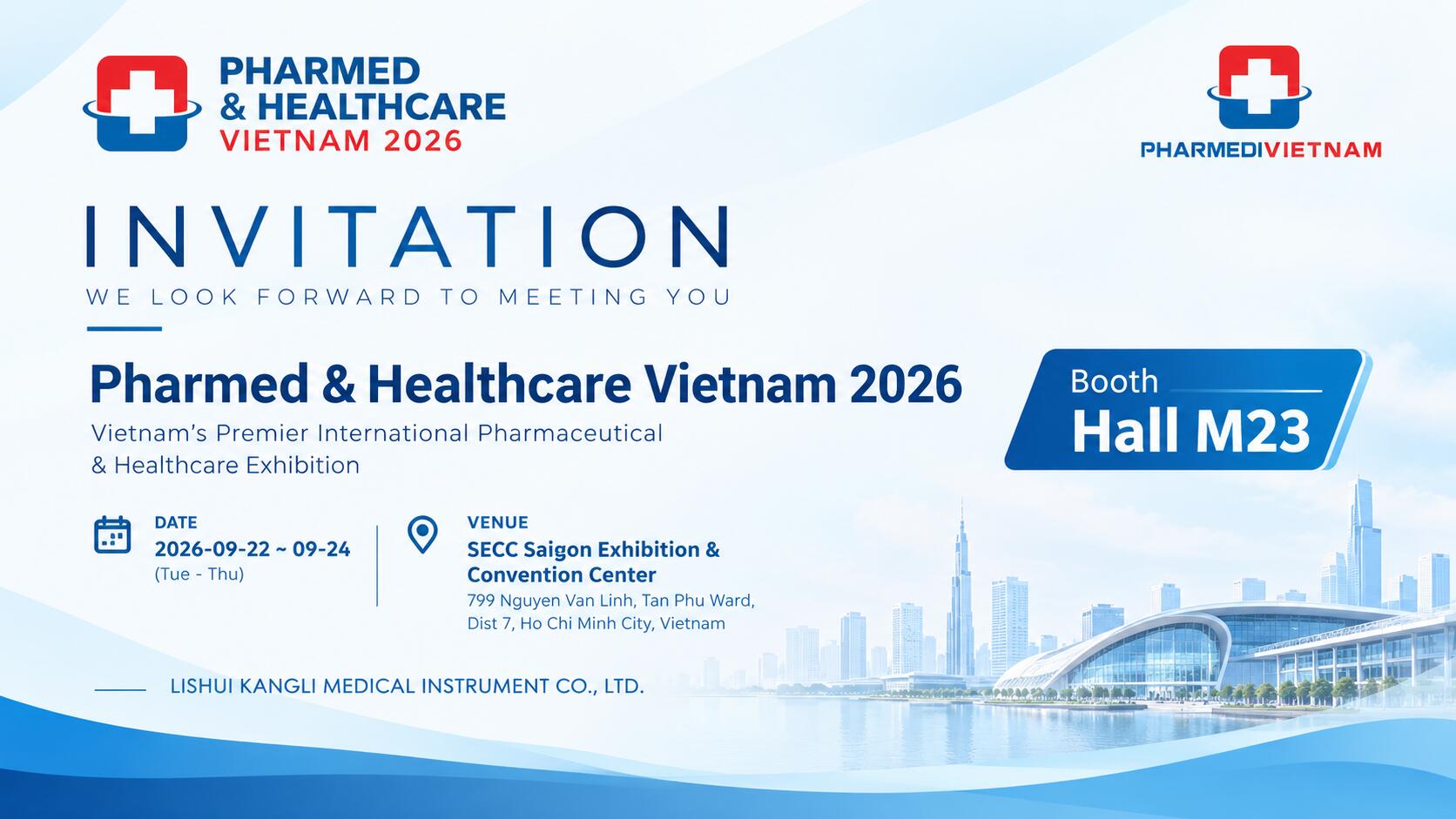 Einladung zur Pharmed & Healthcare Vietnam 2026